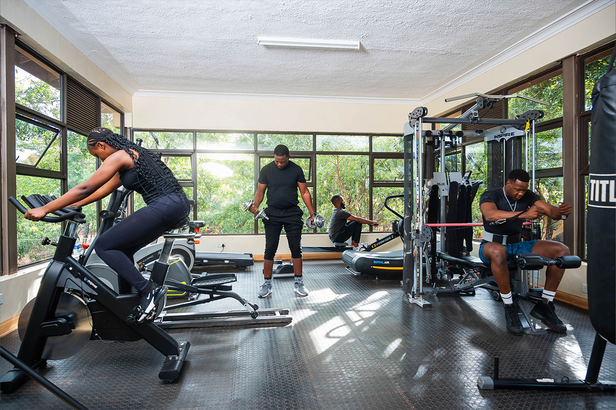 Raregold wellness gym space